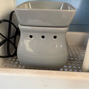 Scentsy Gray Ceramic Electric Wax Warmer